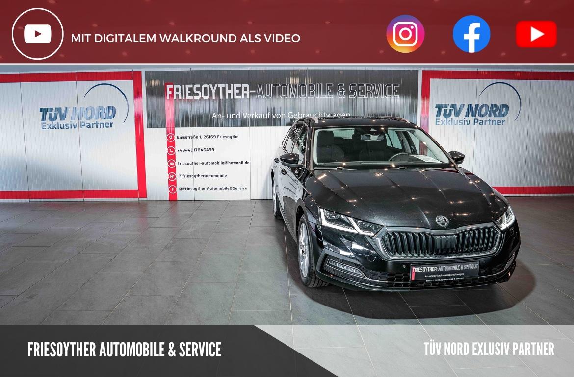 Skoda Octavia Combi 2.0 TDI Style AHK Digitaltacho ACC