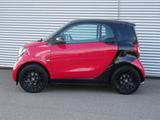 Smart fortwo coupe prime (52kW) Pano.-Dach/Klima/BC/NS - Smart ForTwo mit Benzin-Antrieb: Rot, Leder