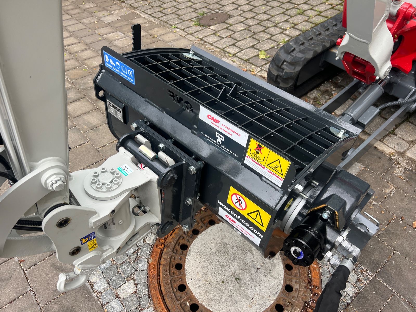 Fahrzeugabbildung Kubota CNF -Betonmschaufel Bmx 100 für Takeuchi, JCB