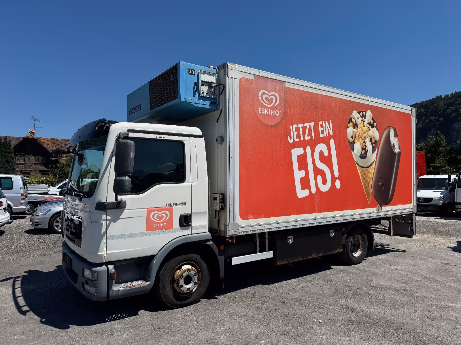 MAN TGL 10.250 Kühlkoffer FRIGOBLOCK LBW  EU 5 eVV