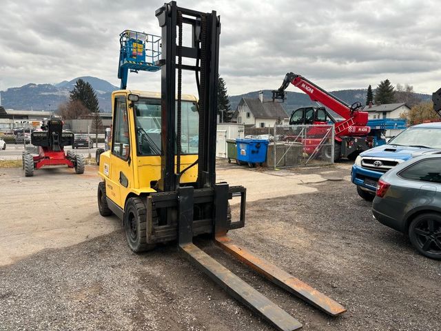 Hyster H5 50XM Seitenschieber+1800mm Gabeln