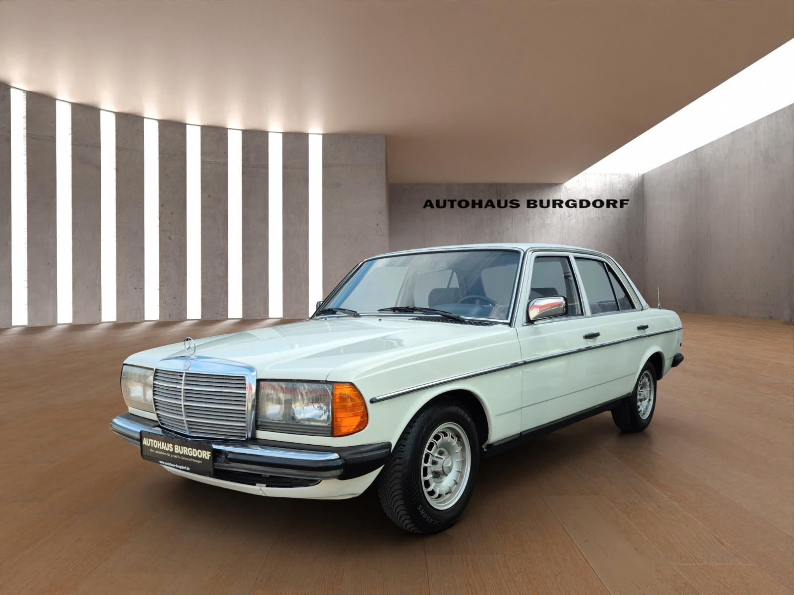 Mercedes-Benz 200D  W123 mit Wertgutachten HU/AU 04-2028