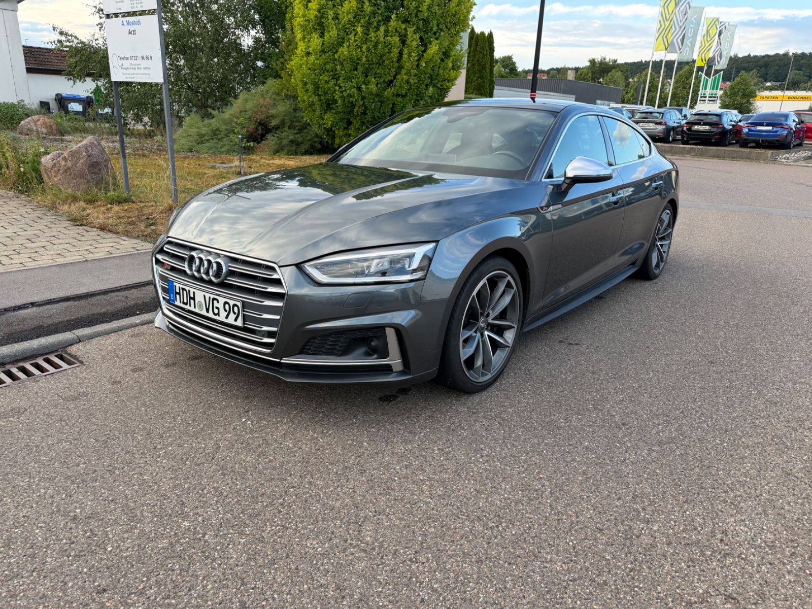 Audi S5 2016, 3.0 benzīns, Automāts, Kupeja, Pelēks — Latvijā