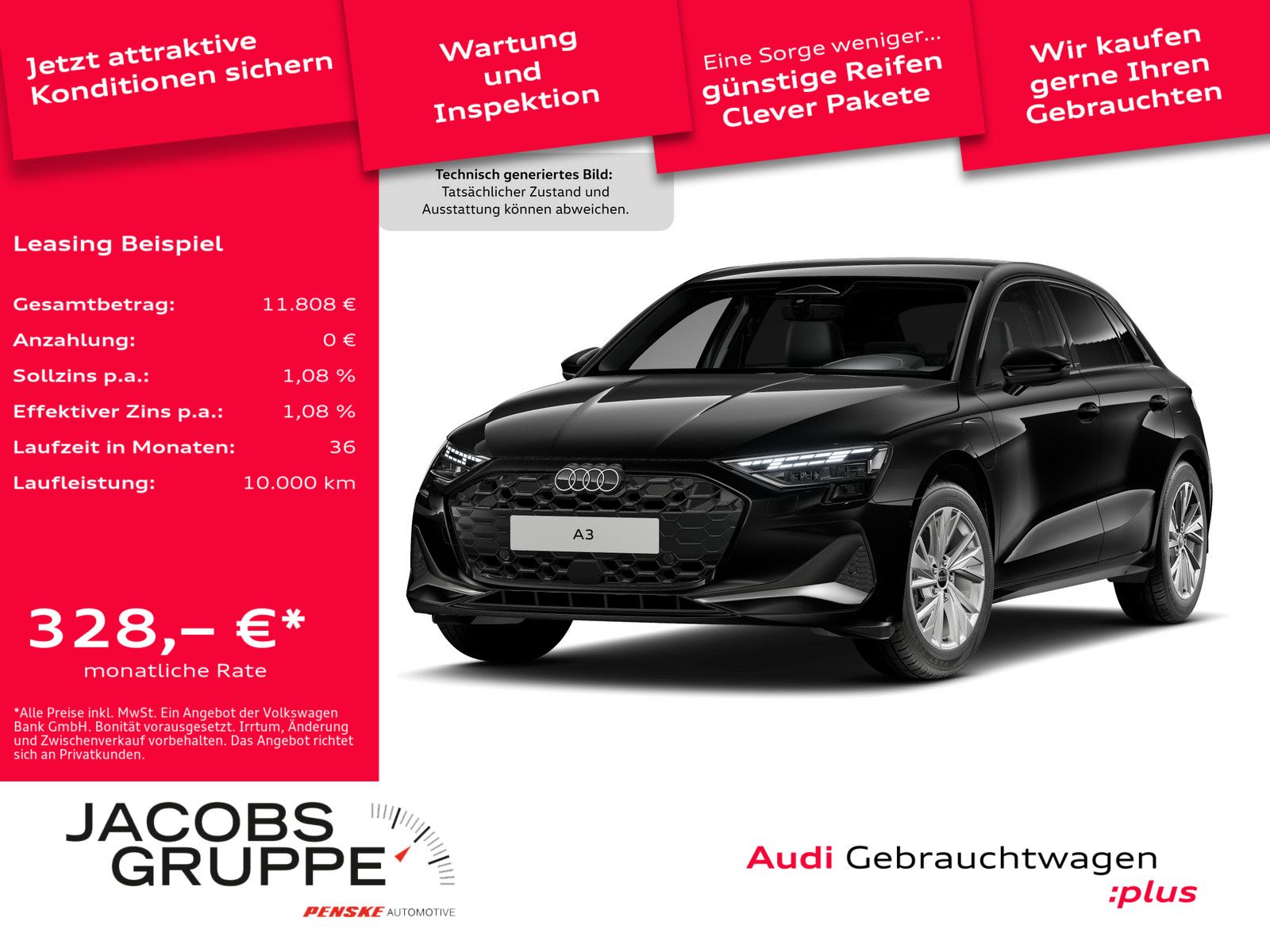 Audi A3 Sportback TFSI e' LED|Navi+|virtCockp|Kamera