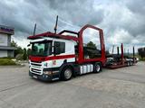Scania P410 + LOHR Car carrier vehicle - Autotransporter Lohr