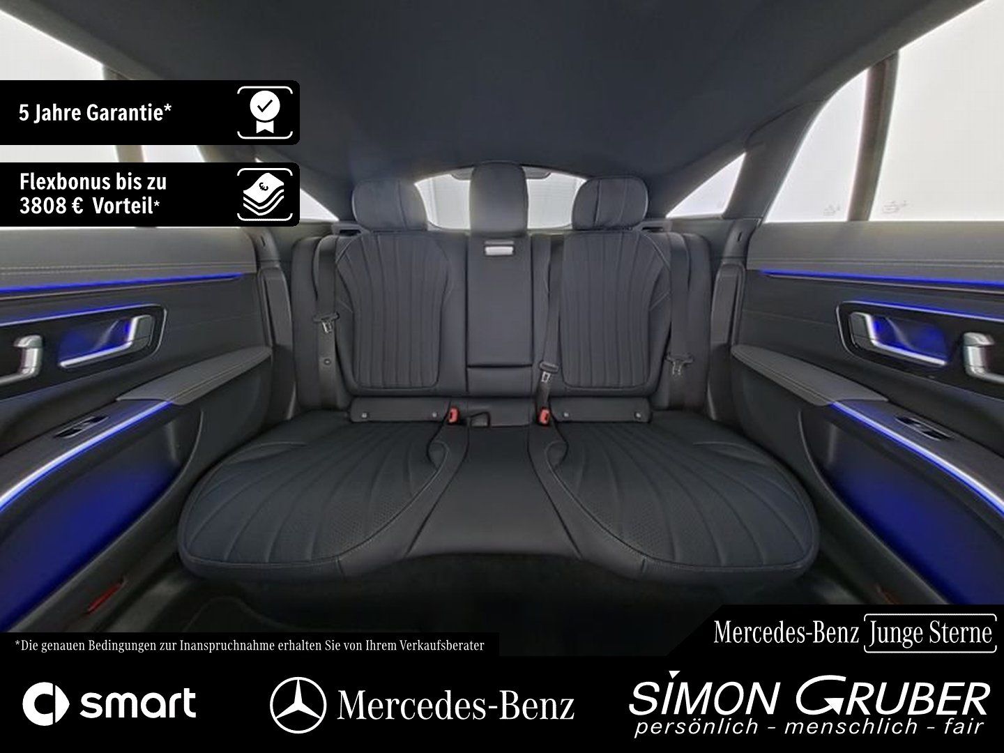 Fahrzeugabbildung Mercedes-Benz EQS 450+ Hyperscreen Sitzklima Mod 2025 118Kwh