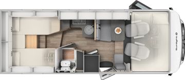 Sunlight Adventure I 67S TV Paket 8G Autom. Combi 6E