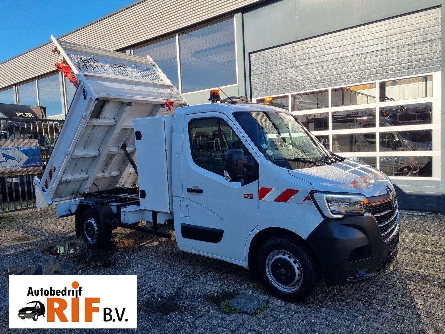 Renault Master 2.3 dci 146 pk Kipper Hijskraan 300 kg Eu
