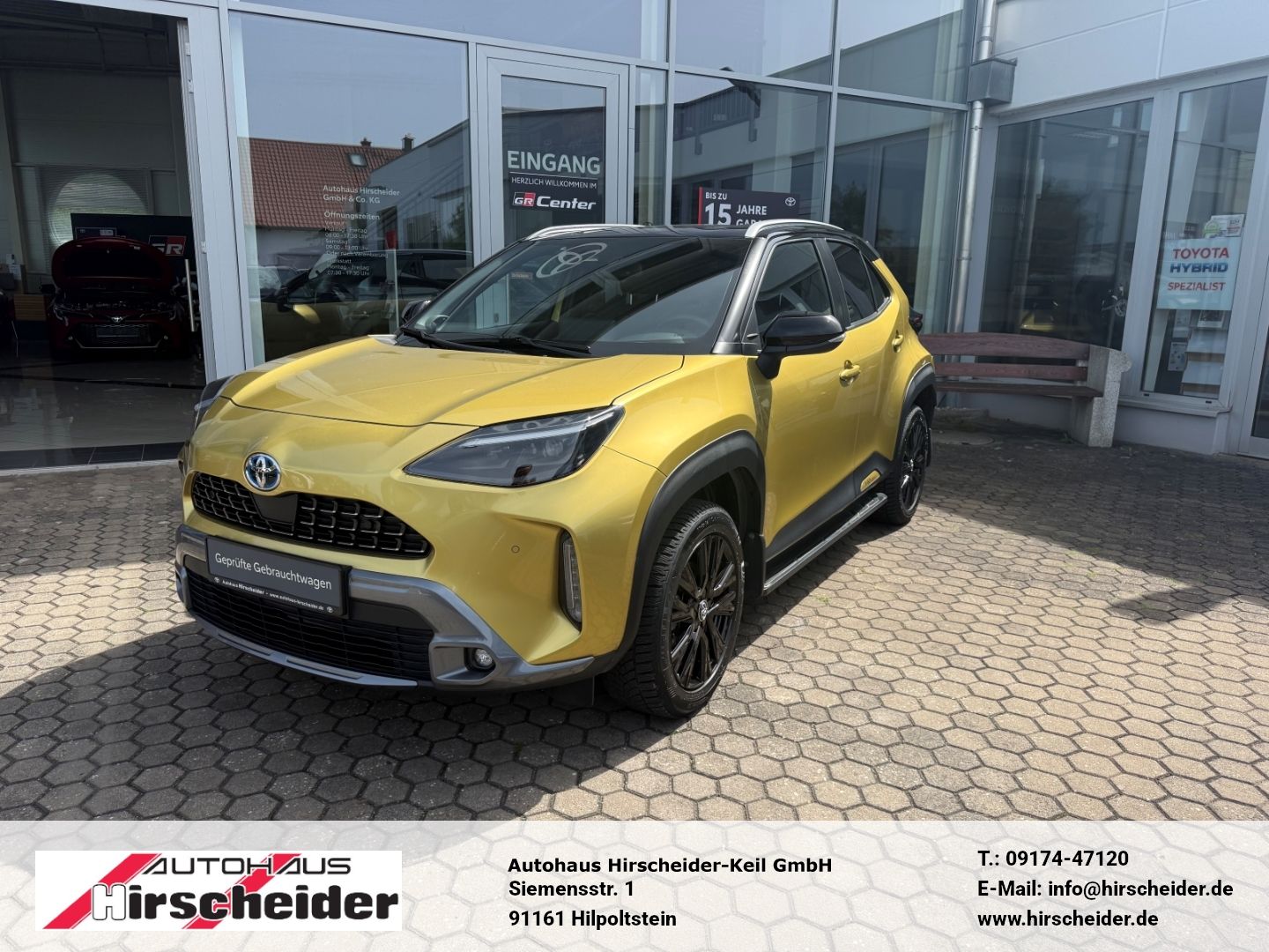 Toyota Yaris Cross Hybrid AWD-i Adventure 4X4*AHK*Dashc