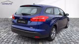 Ford Focus III Turnier 1,0 ecoBoost Automatik Alu Lin - mit Benzin-Antrieb: Blau, Kombi