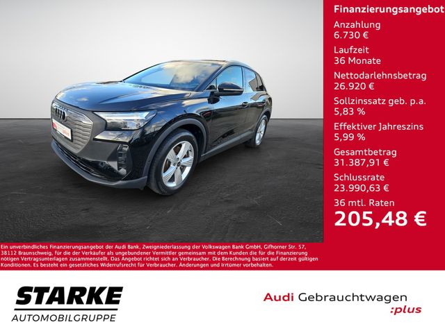 Audi Q4 e-tron 40 basis NaviPlus AHK 19-Zoll Kamera S