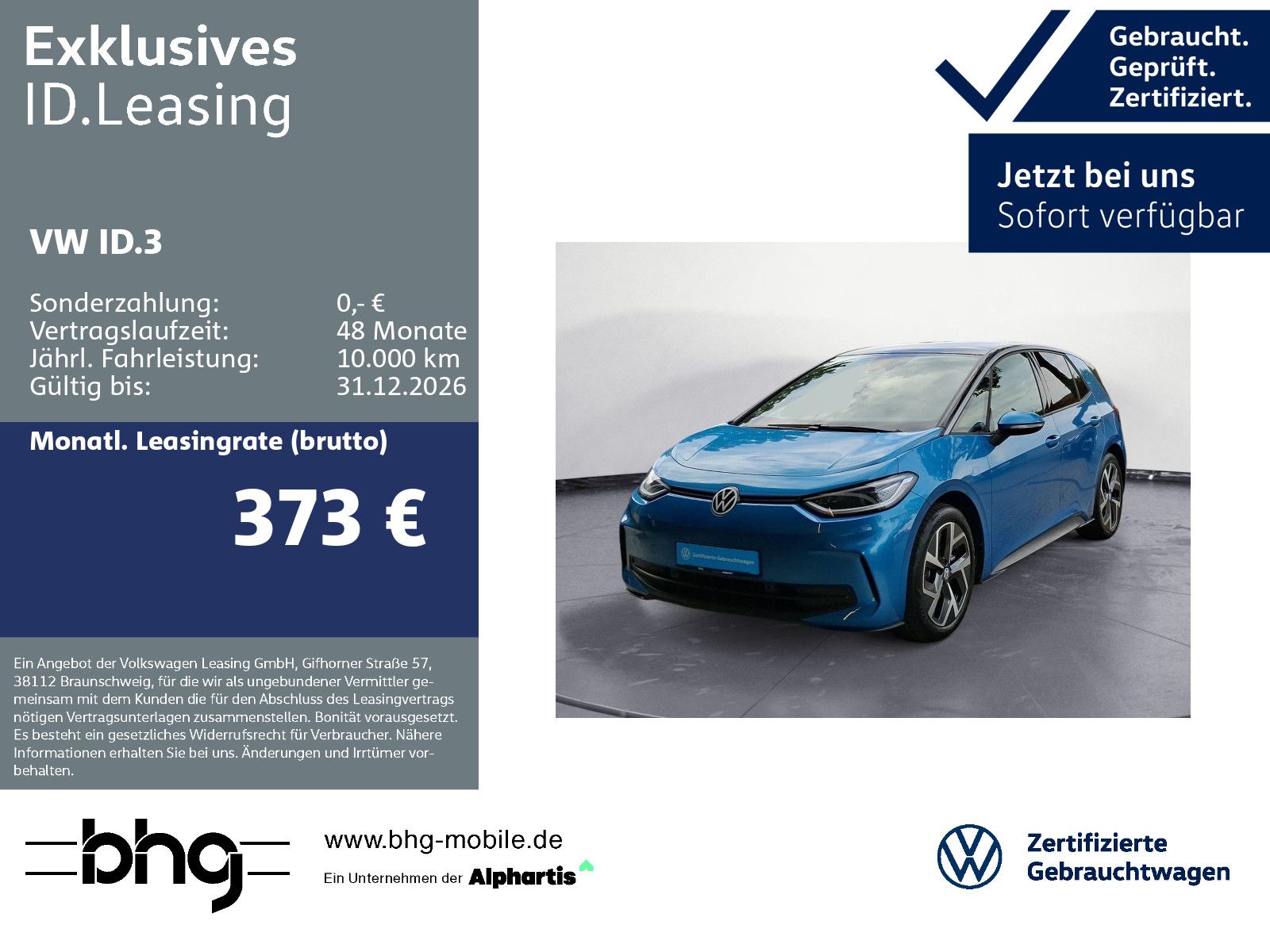 Volkswagen ID.3 Pro #KAMERA #PANO #KEYLESS #ACC #DCC #IQ-LI