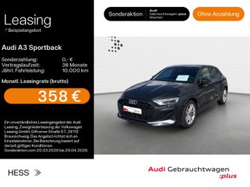 Audi Leasingangebot: Audi A3 Sportback 35 TFSI advanced*NAVI-PLUS*LED*KAME