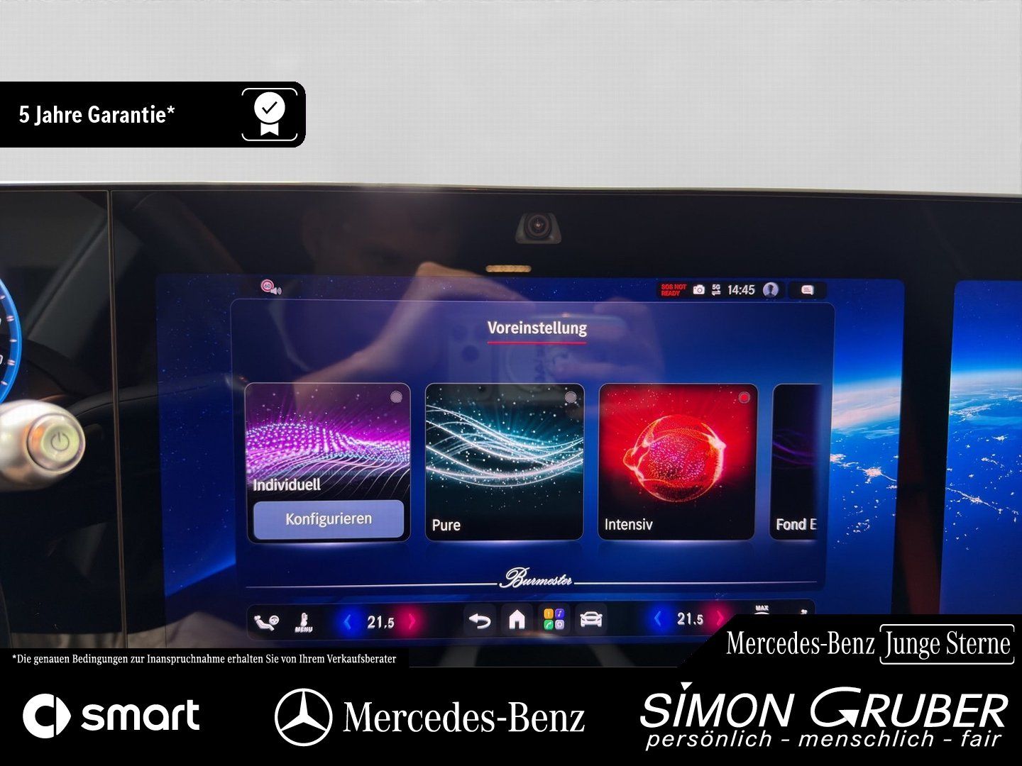 Fahrzeugabbildung Mercedes-Benz CLA 250+ SB AMG+ Superscreen Burm 400/800V AHK