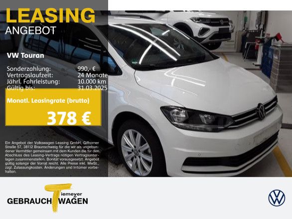 Volkswagen Touran 1.5 TSI COMFORTLINE 7 SITZE AHK VIRTUAL P