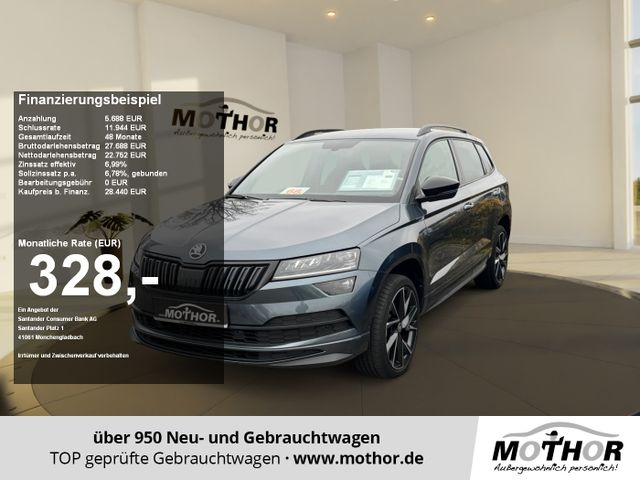 Skoda Karoq Sportline 1.5 TSI DSG ACC 4xSHZ LM LED