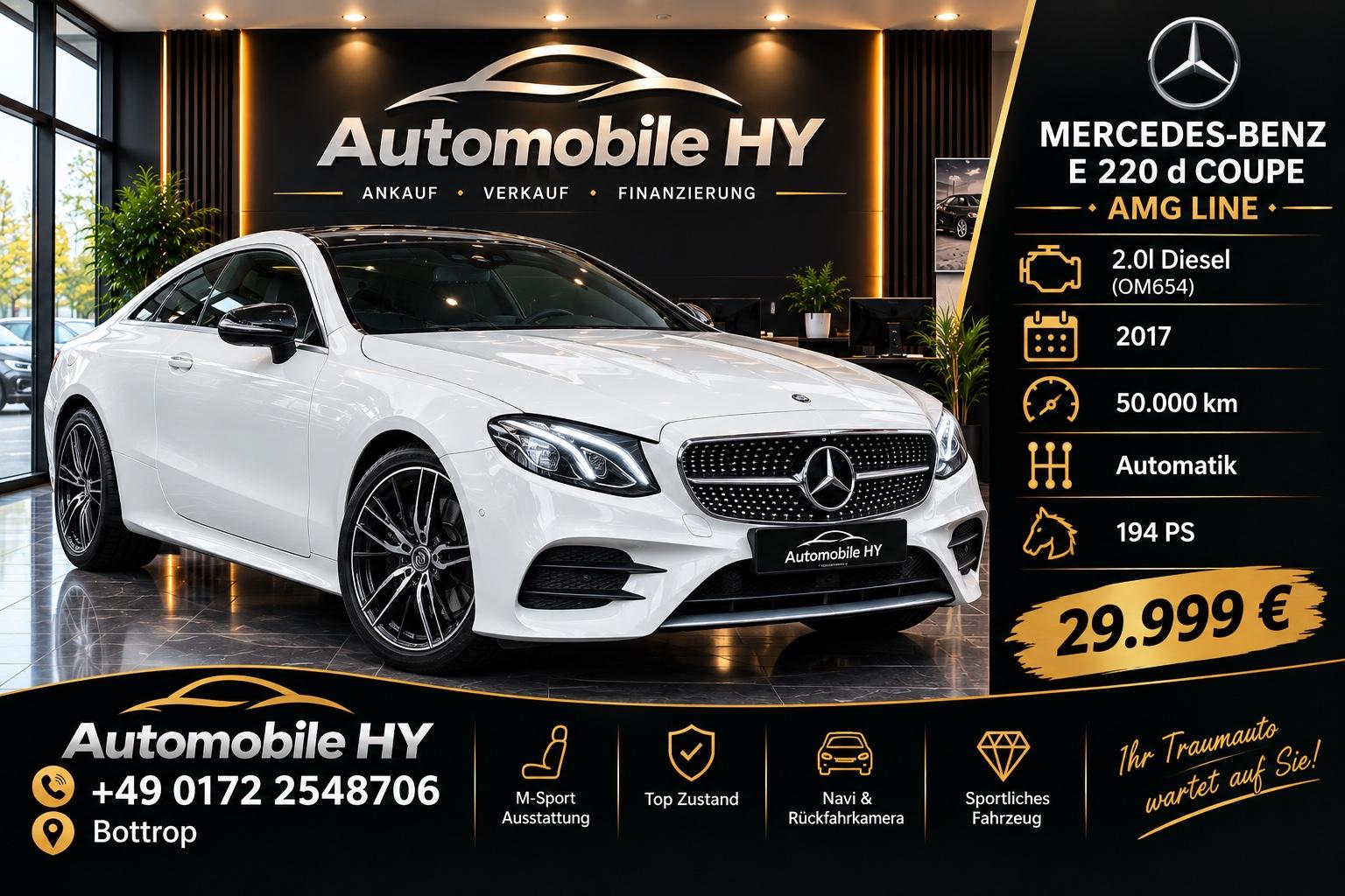 Mercedes-Benz E 220 E Coupe E 220 d AMG