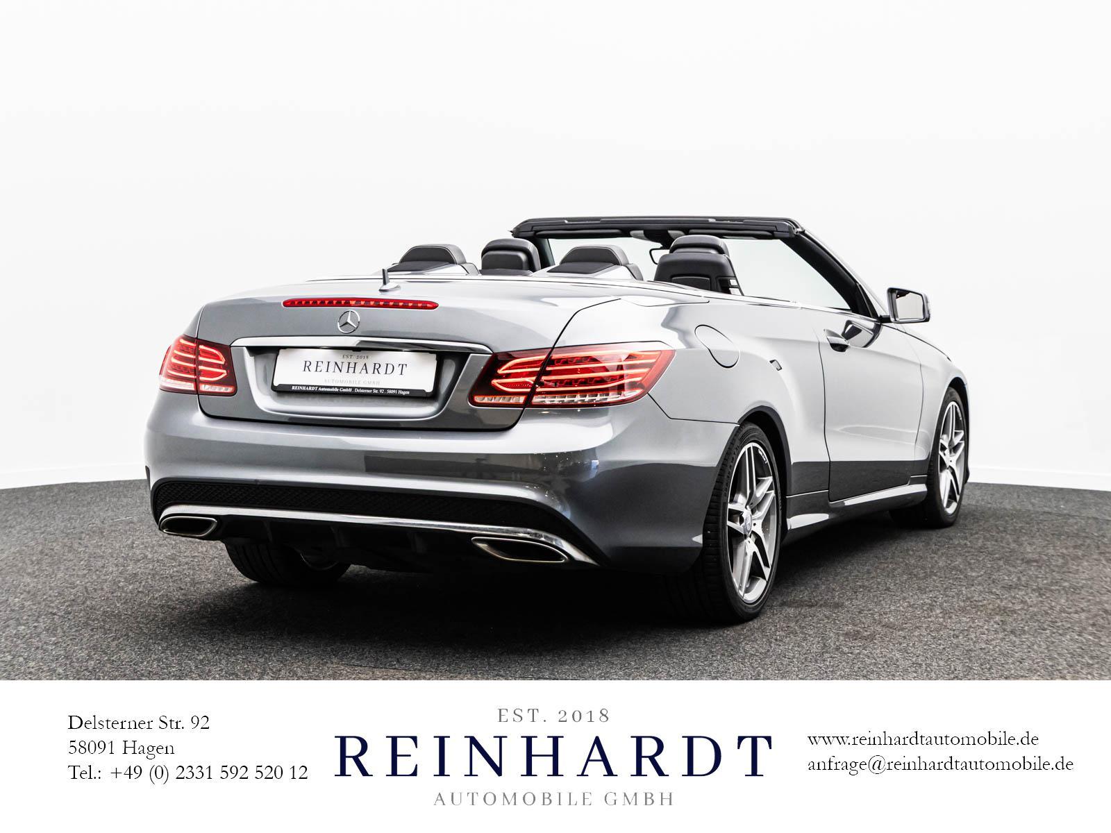 Mercedes-Benz E 200 CGi CABRIO AMG LINE TEMPOMAT/eSITZE/GARMIN