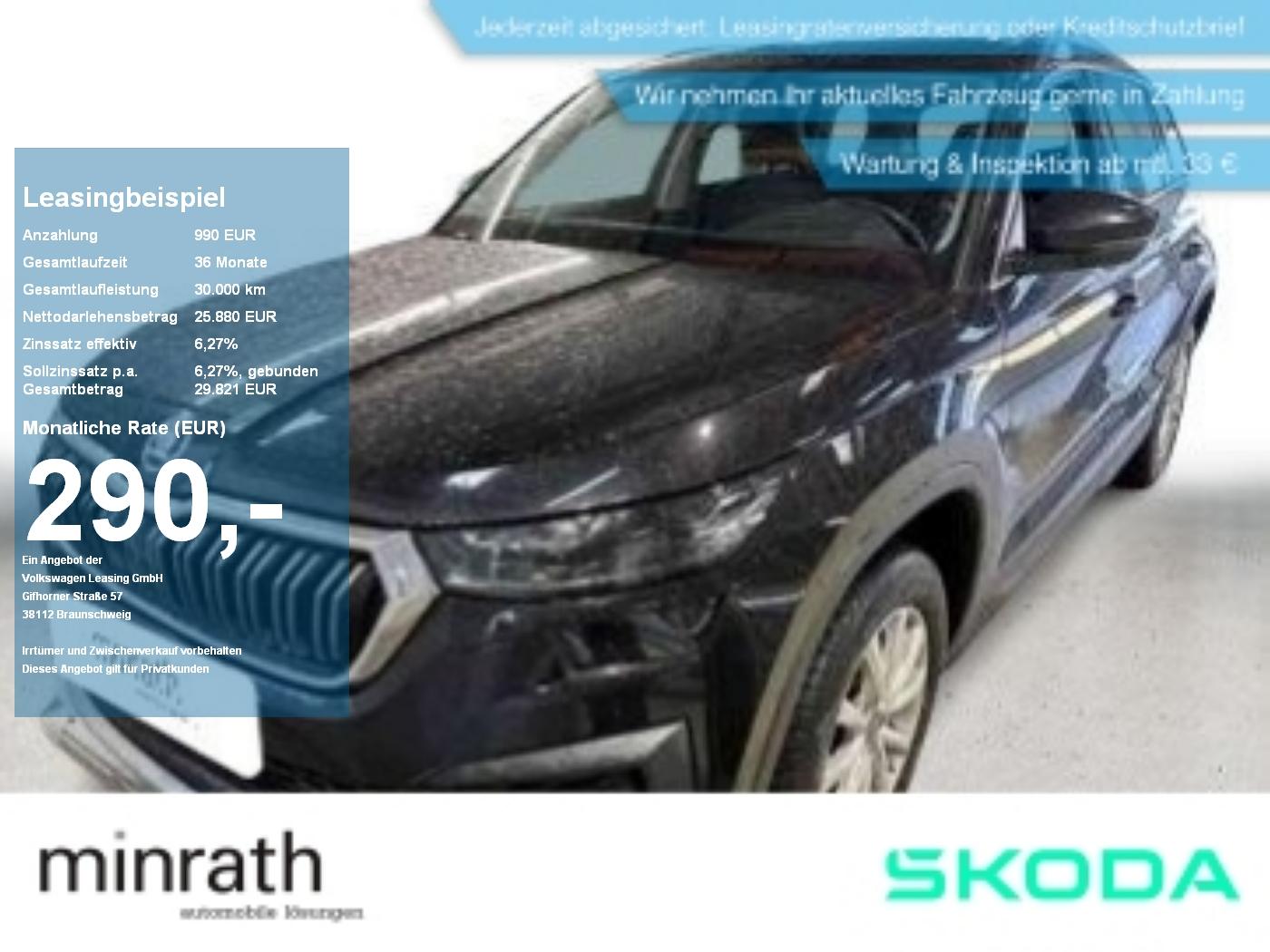 Skoda Kodiaq 2.0 TDI Style MATRIX+APP+DAB+AHK+VIRT+LED