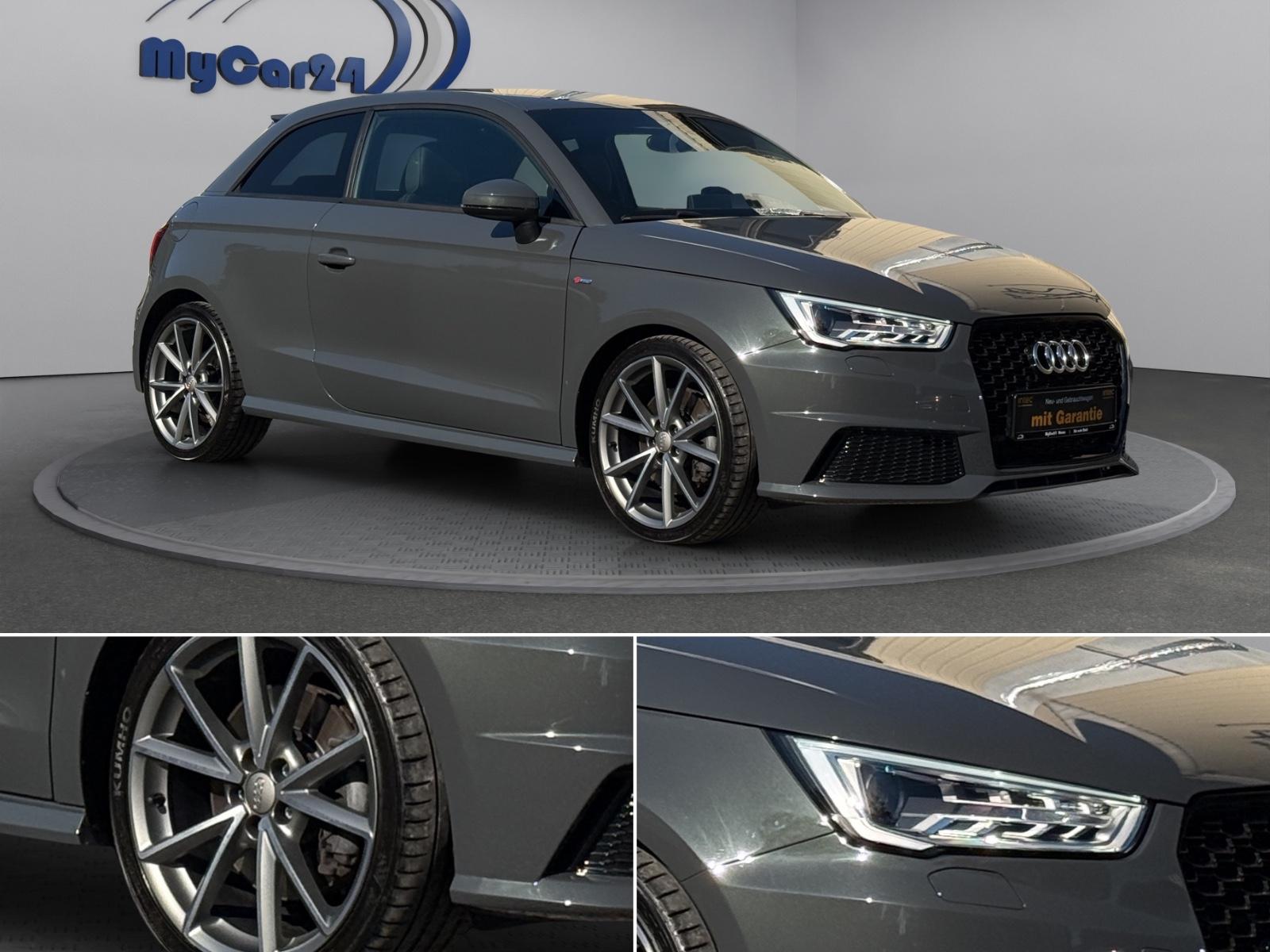 Audi A1 1.8°Autom.°S-Line°AHK°18Zoll°OptikSchwarz°LED