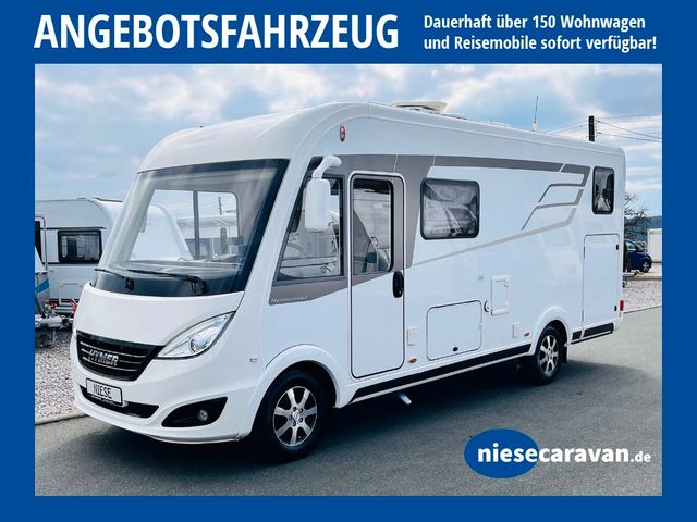 HYMER / ERIBA / HYMERCAR B 588 DL EINZELBETTEN BACKOFEN SAT TV