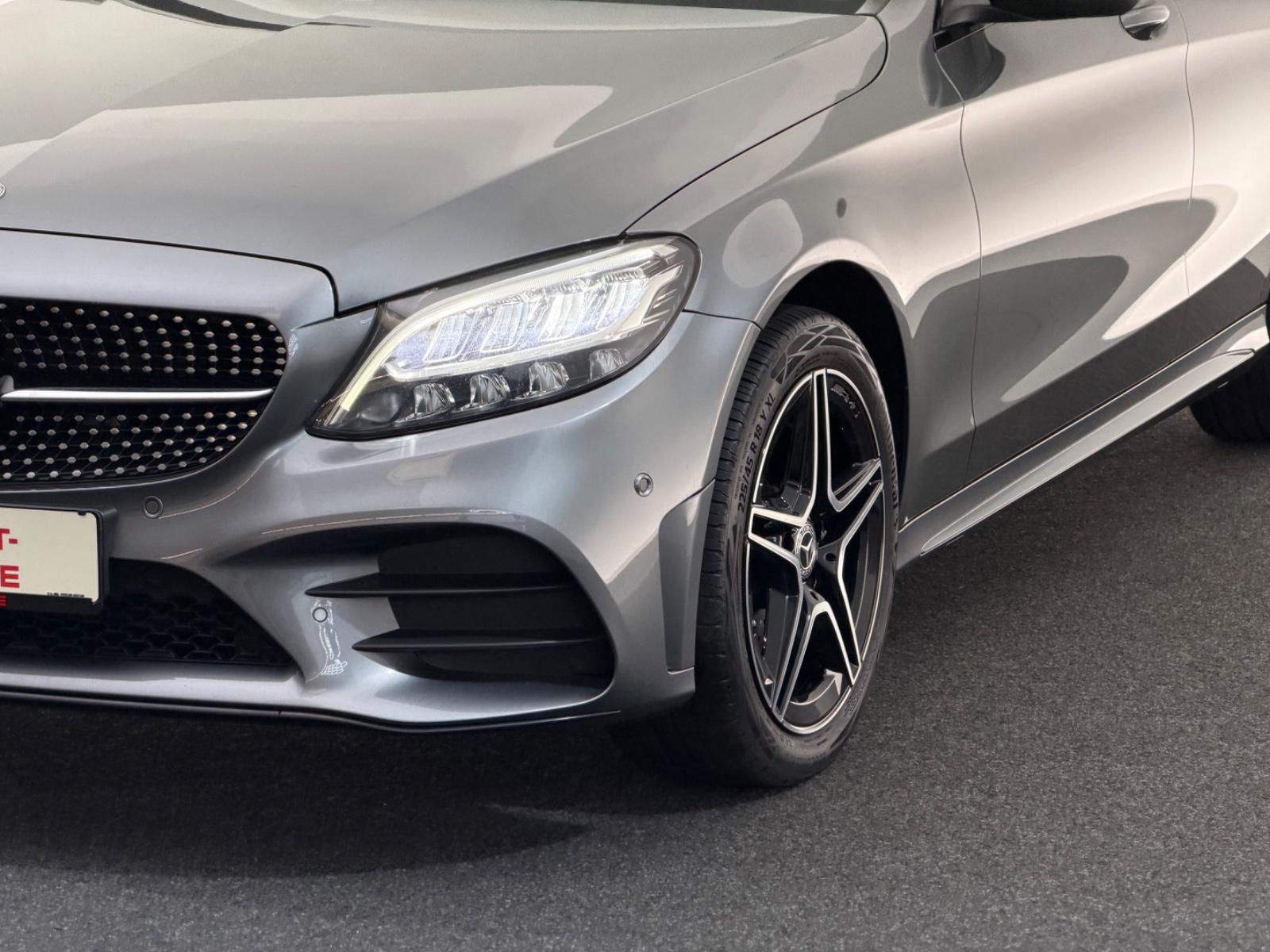 Mercedes-Benz C-Class *AMG LINE*NIGHT-LED-R.KAM-APPLE-SPUR-TEMPO, миниатюра 12