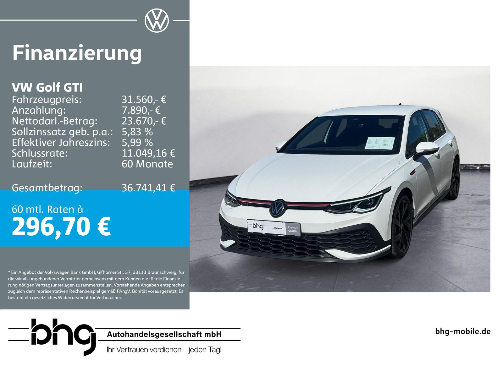 Volkswagen Golf GTI Clubsport 2.0 TSI DSG PDC CARPLAY SHZ 2
