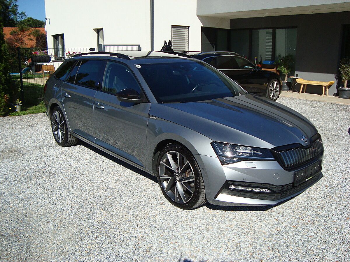 Skoda Superb Kombi IV Sportline 1-Hand Mod 21 VOLL !! imagem 3