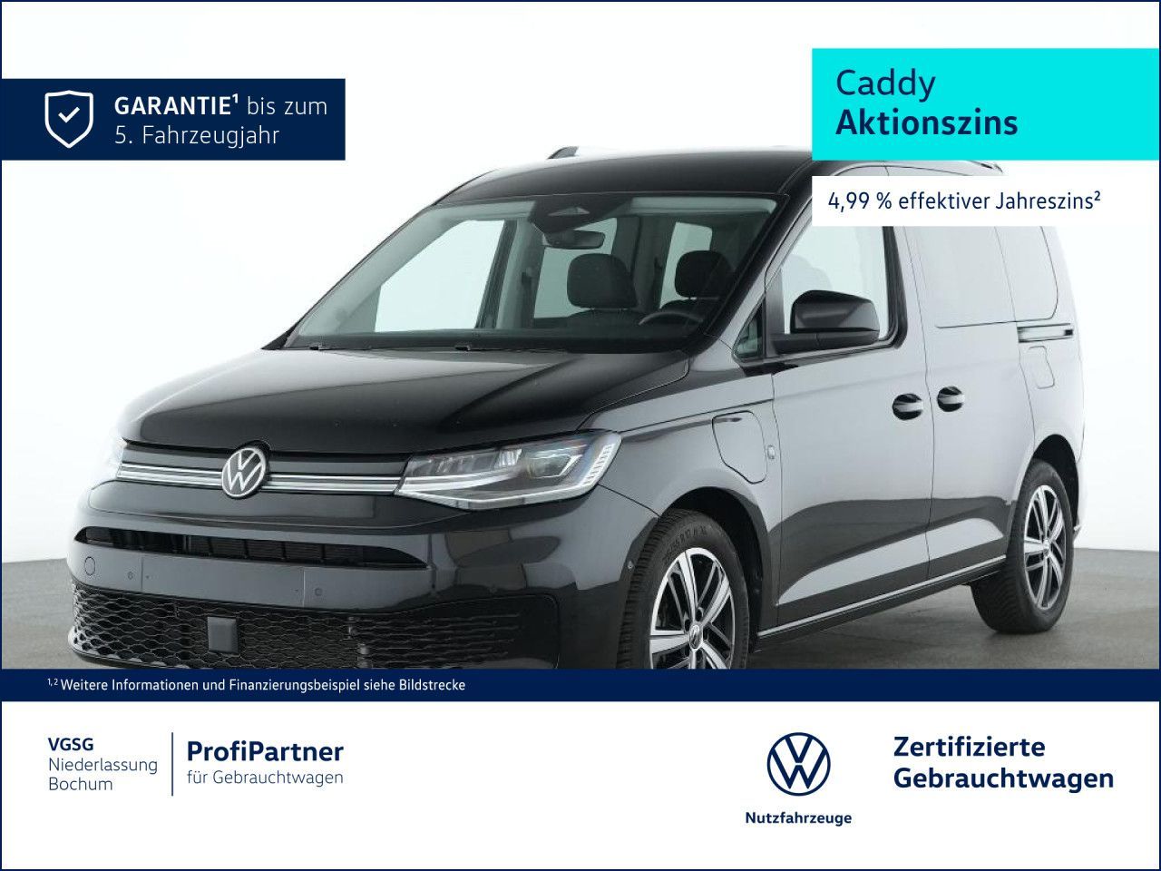 Volkswagen Caddy ENERGY AHK Park Assist Kamera Keyless Navi