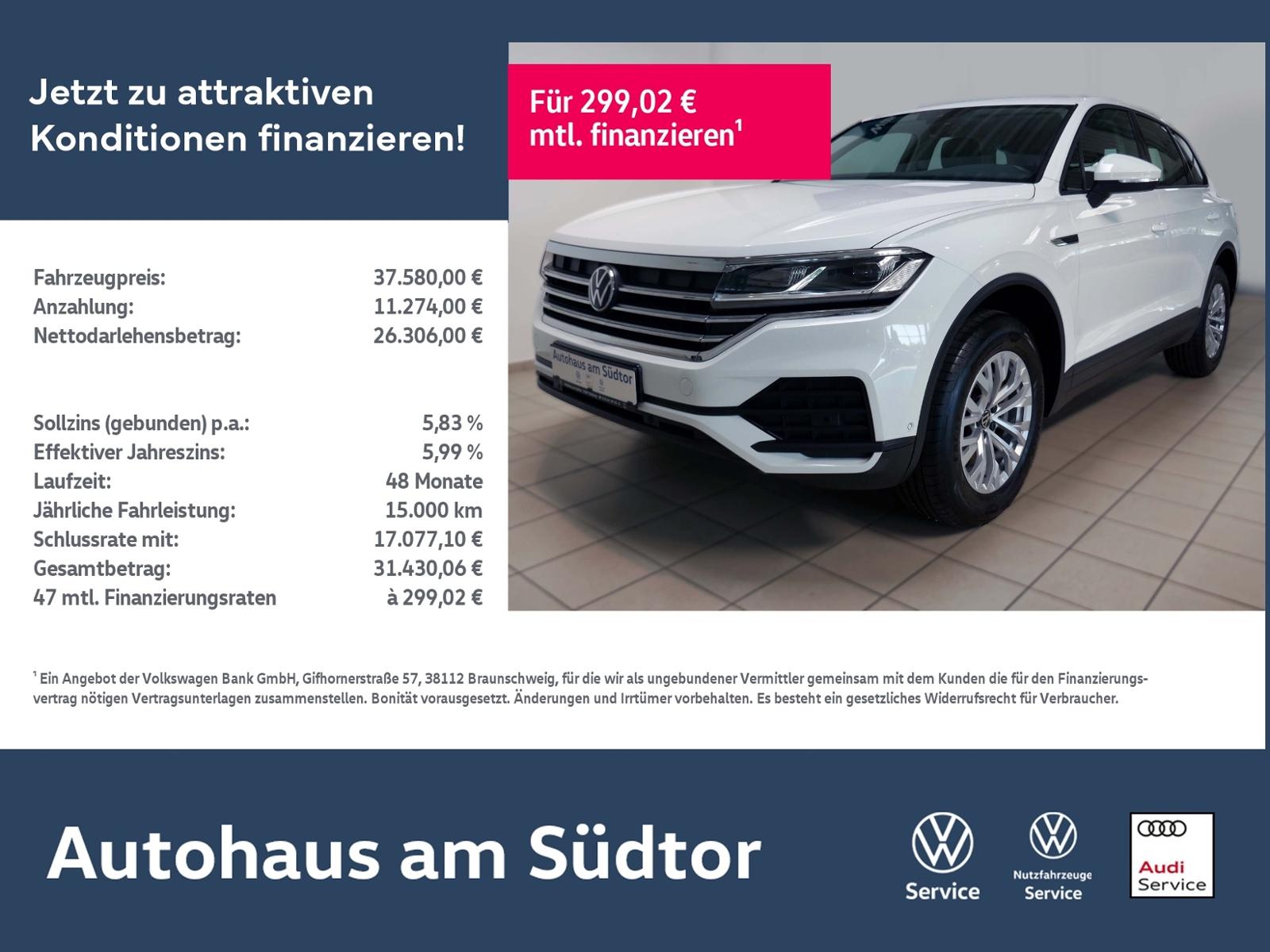 Volkswagen Touareg 3.0 TDI V6 4MOTION | LED RFK ACC Navi