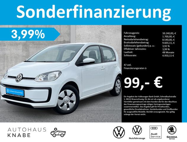 Volkswagen up! 1.0 move up! 1.HAND 5-TÜREN KLIMA