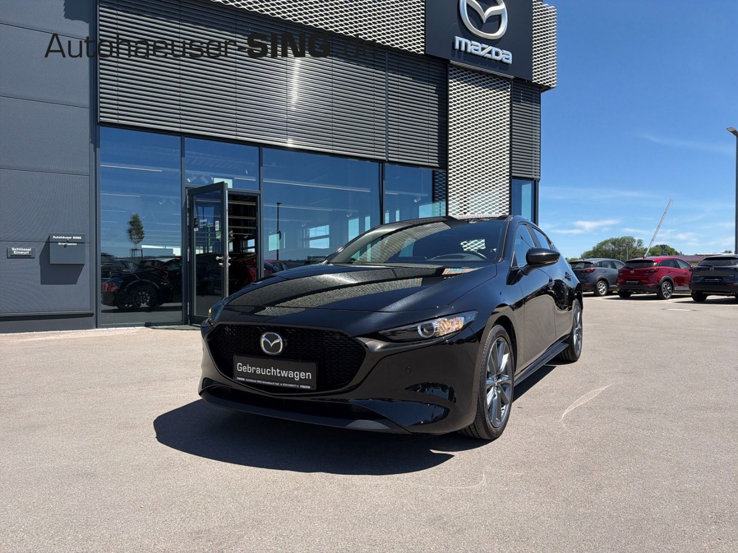 Mazda 3 Selection Keyless Go HeadUP LED LenkradHZG