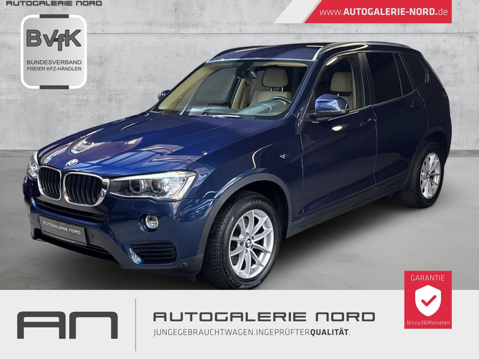 BMW X3 xDrive20d Advantage Bi-Xenon+Leder-Nevada+Nav