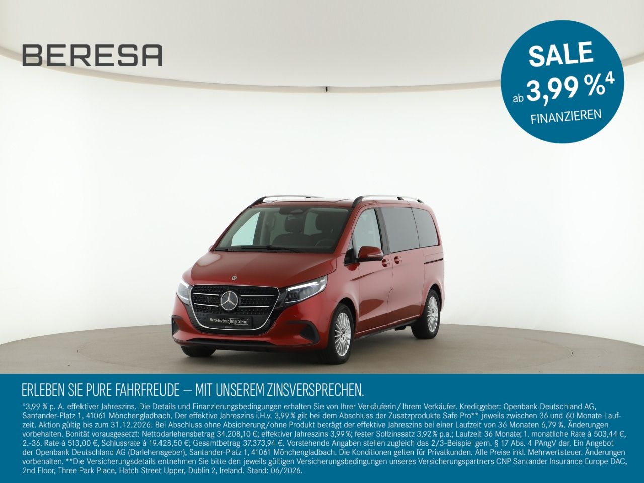 MERCEDES-BENZ V 250 d Kompakt Style AHK Distr. Multibeam LED