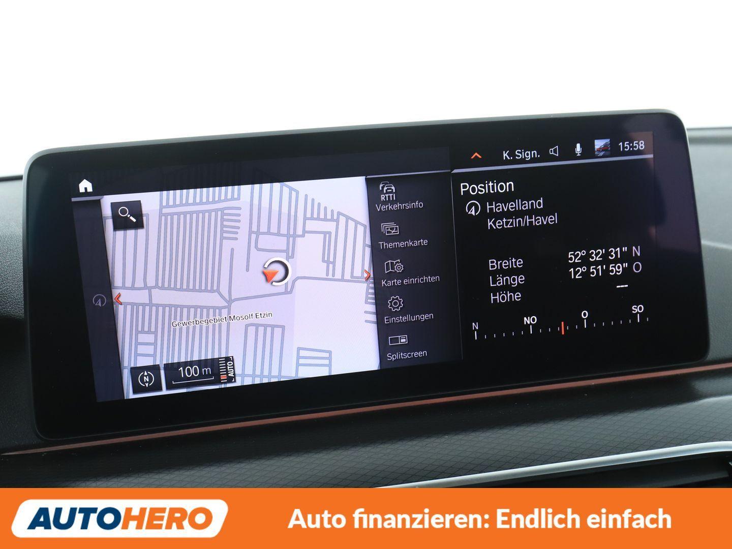 BMW 520 5er 520i Mild-Hybrid M Sport Aut.*NAVI*VC*HUD*, миниатюра 21