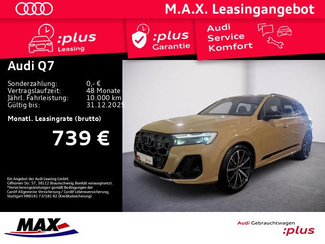 Audi Q7 50 TDI QUATTRO S LINE 7-SITZE +HD-MATRIX+AHK+