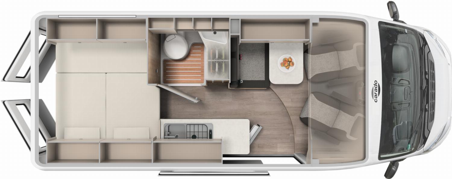 Carado CV 600 Markise, Optik Paket 2, Basic Paket