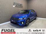 Volkswagen T-Roc Cabriolet 1.5 TSI R-Line virt.Cock.|Matrix - mit Benzin-Antrieb: Blau, Teilleder, Cabrio