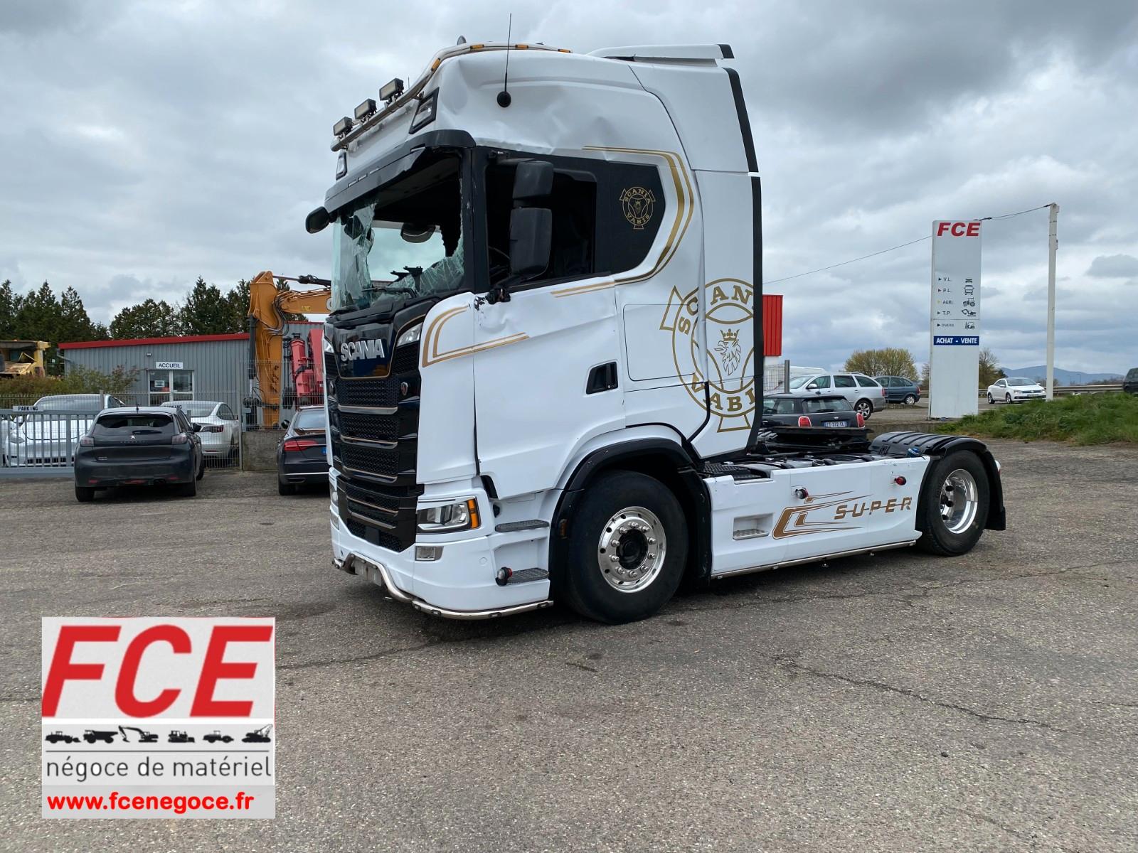 Scania S 540 A4x2 NB RETARDER -1er Main endommagé