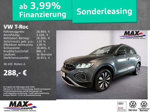 T-Roc 1.5 TSI MOVE LED+STANDHZG+DCP+NAVI+APP+ALU