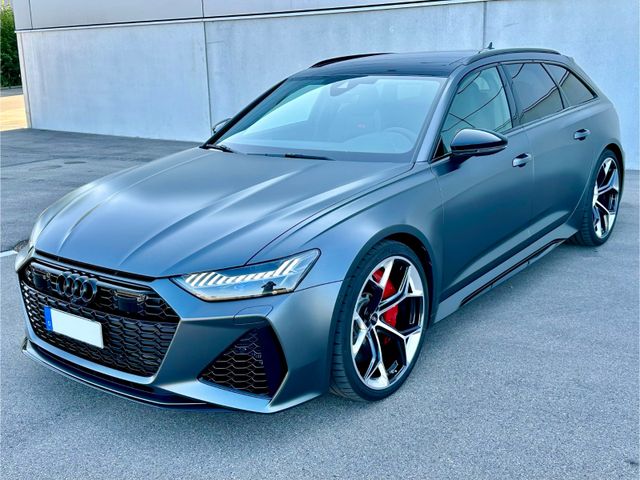 Audi RS6 PERF MATT MATRIX B&O ACC PANO DESIGNPAK. ROT