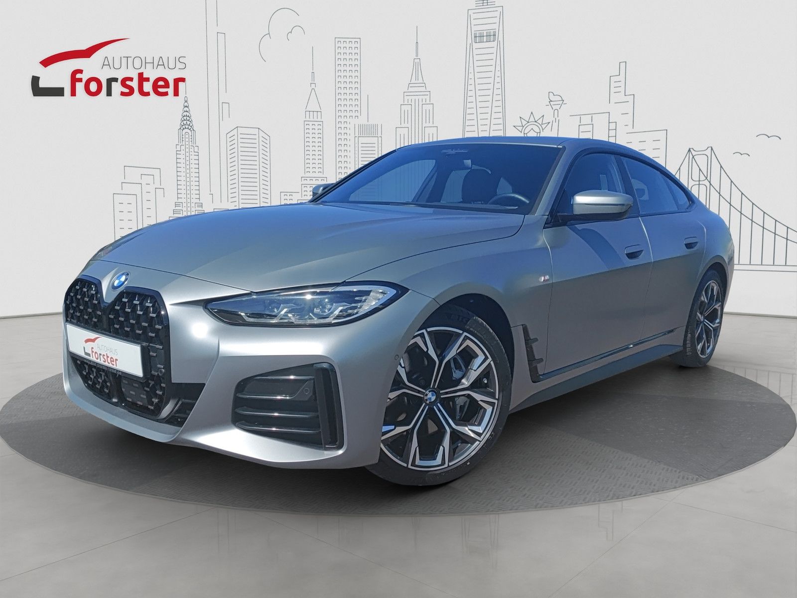 BMW 430 Gran Coupe d xDrive M Sport Frozen Grey HUD 