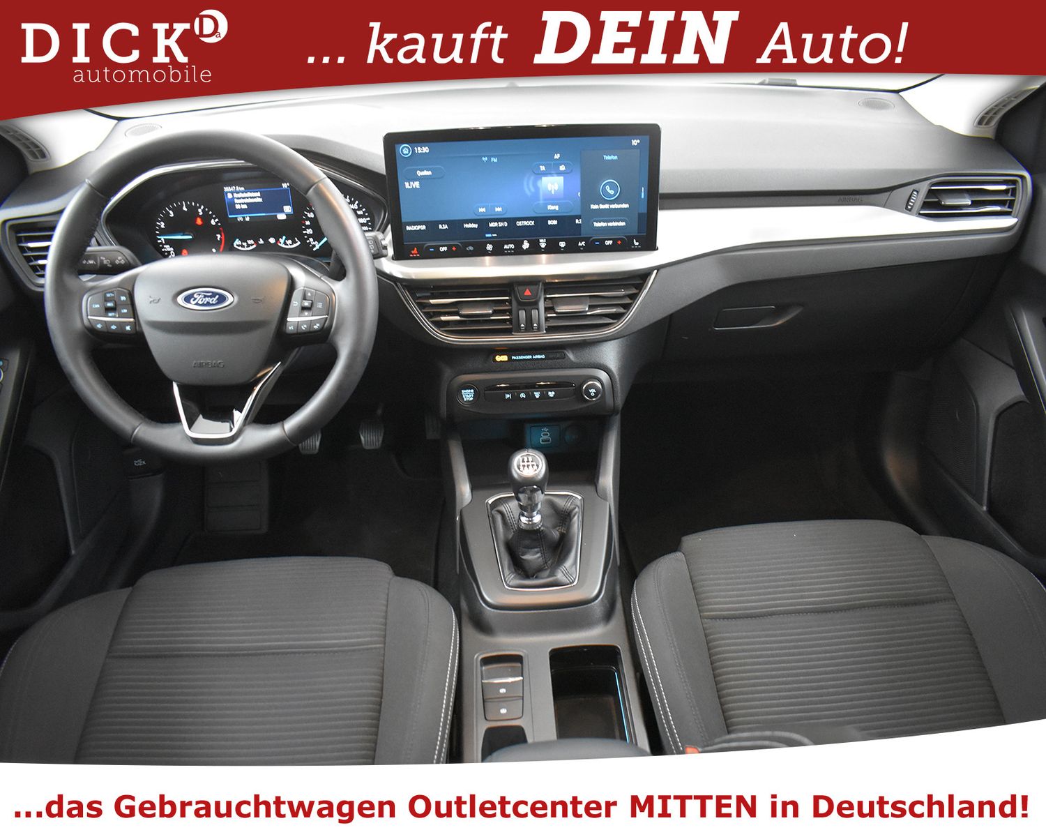 FORD Focus Tur 1.0 Titan >NAVI+LED+SHZ+TEMP+DAB+PDC+ - Image 8