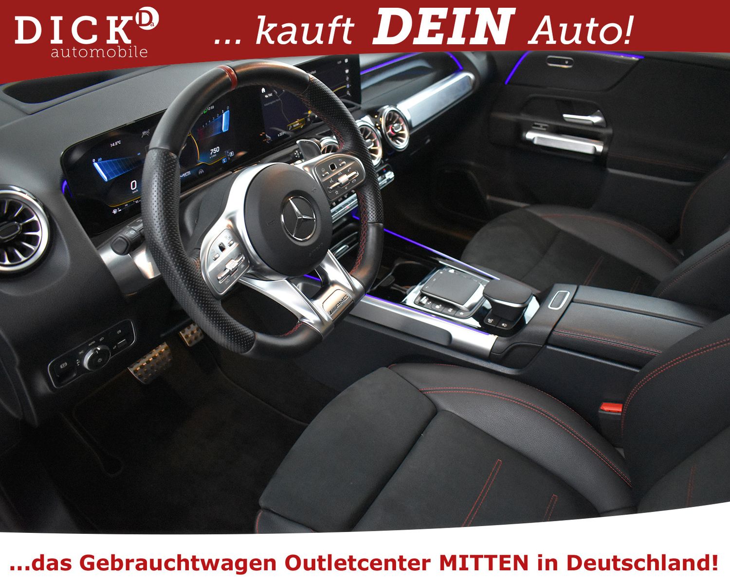 MERCEDES-BENZ GLB35 AMG 4M NIGHT+PANO+MEMO+STDHZ+360+HEAD+VOLL - Image 12