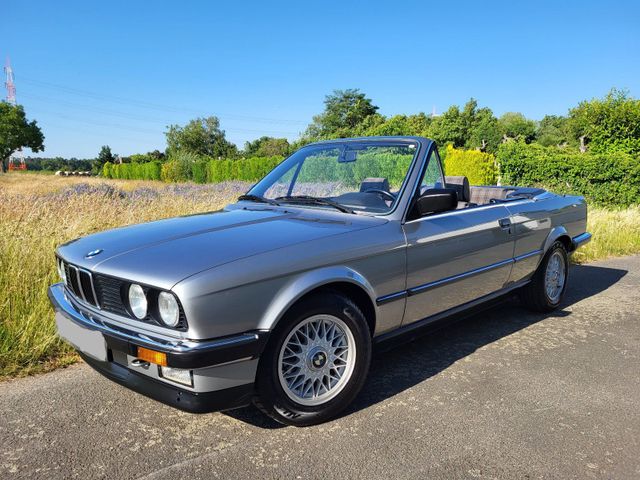 BMW 320i E30 Cabriolet - silber - H-Kennze...