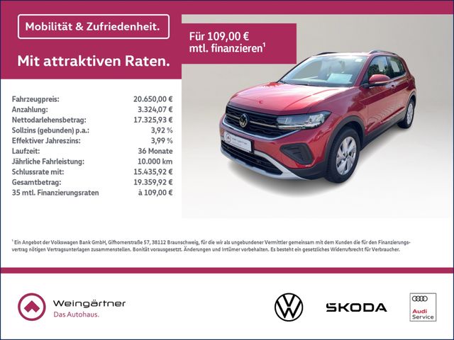 T-Cross Life 1.0 TSI, IQ.Drive, ACC, APP, Shzg.