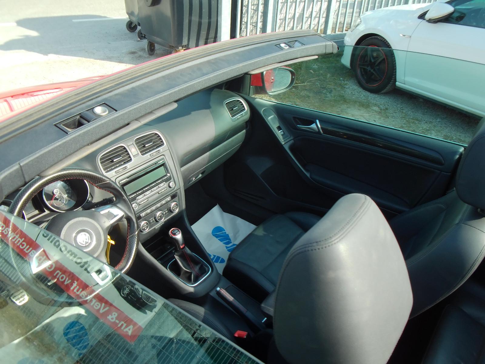 Volkswagen Golf VI Cabriolet GTI*Leder*1.Hd*PDC*6.Gang**