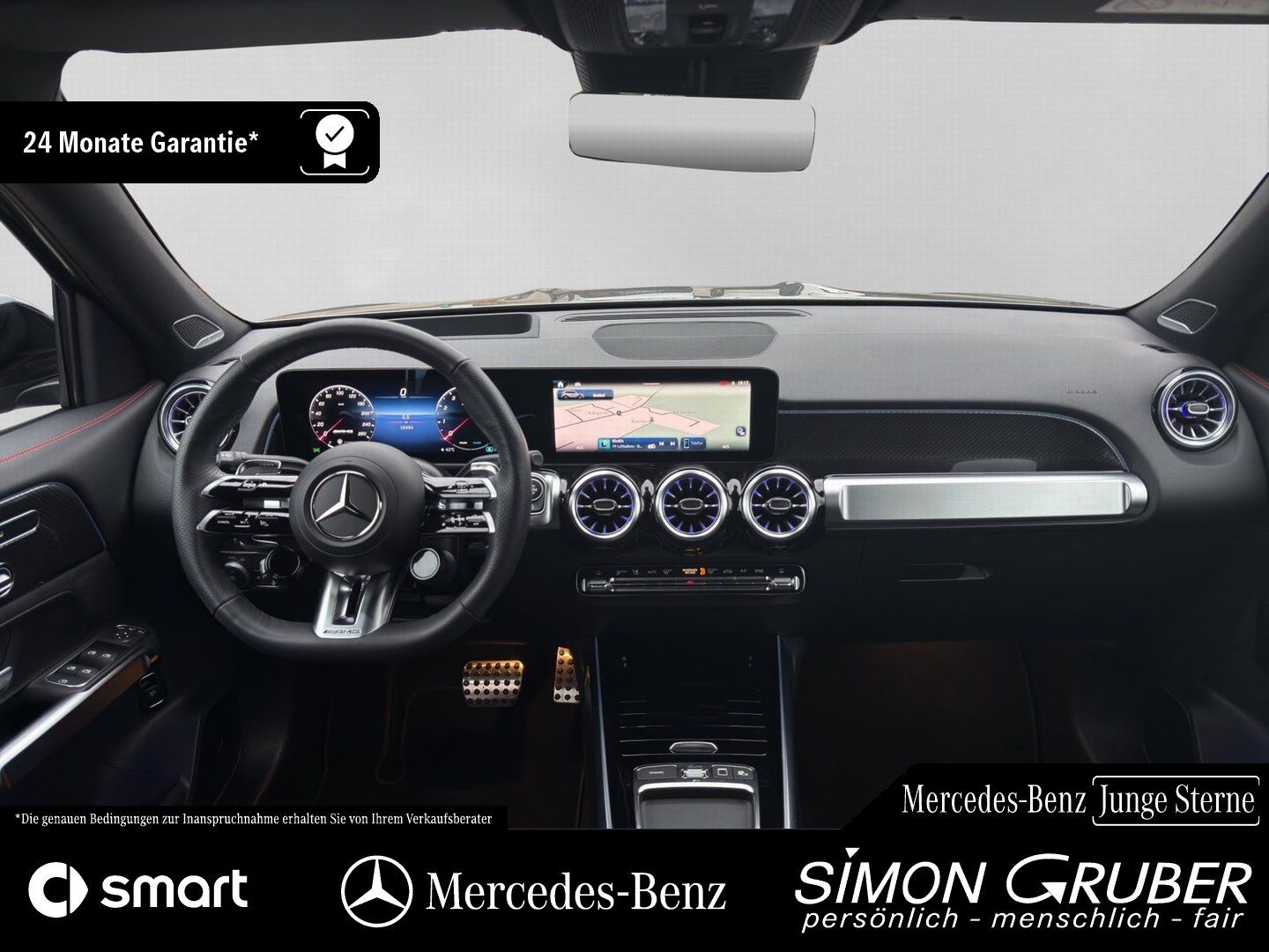 Fahrzeugabbildung Mercedes-Benz GLB 35 4M AMG Night Premium+ 21Zoll 7Sitze