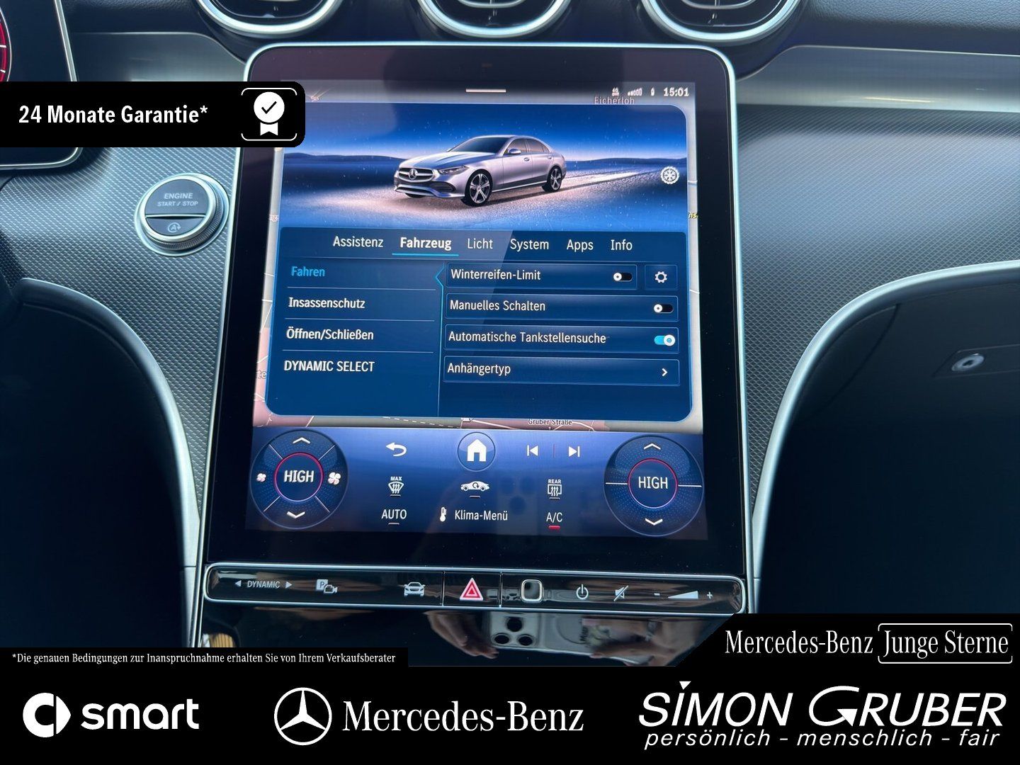 Fahrzeugabbildung Mercedes-Benz C 180 Avantgarde MBUX Kamera AHK LED DAB