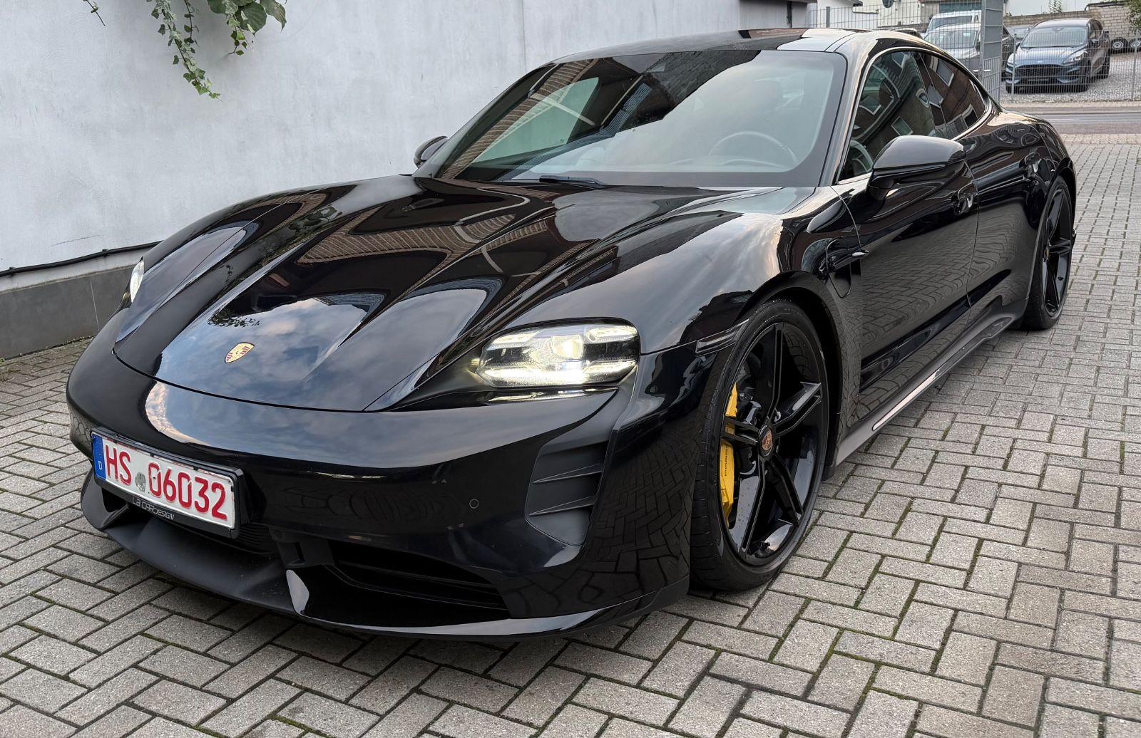Porsche Taycan Turbo S  Voll Carbon Paket Beifahrer Disp imagem 2